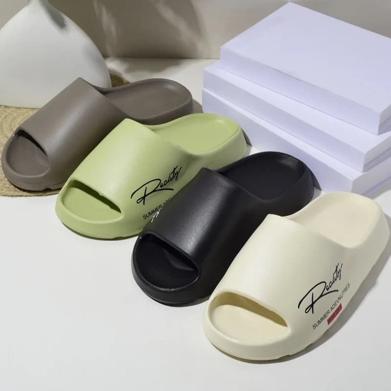 Ciabatte Estive 2026 in EVA Innovative Stampate da Uomo, Antiscivolo con Suola Spessa, Casual, Adatte per Uso Interno ed Esterno, Spiaggia