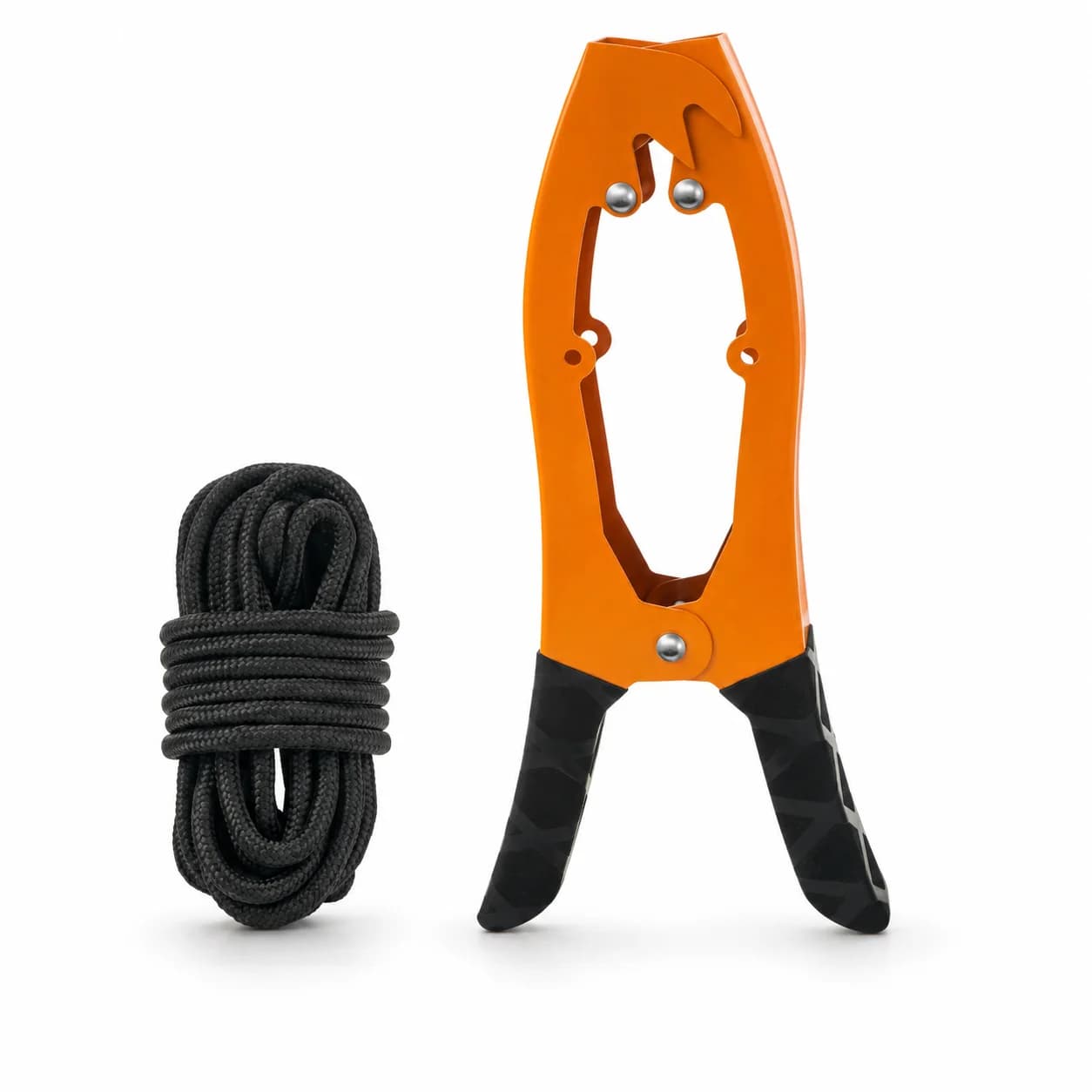 Kayak Fishing Boat Clamp Anchor Locking Tool Self Locking Tension Jaws with Rope for Canoe Boat Secure Fixing Accessories