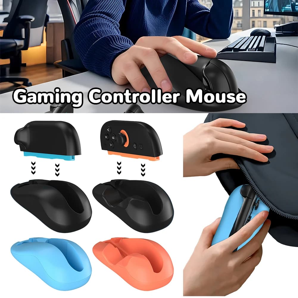 2 Pezzi Mini Supporto Ergonomico Portatile per Controller Sinistro e Destro, Custodia per Impugnatura di Gioco per Nintendo Switch 2 Joy-Con