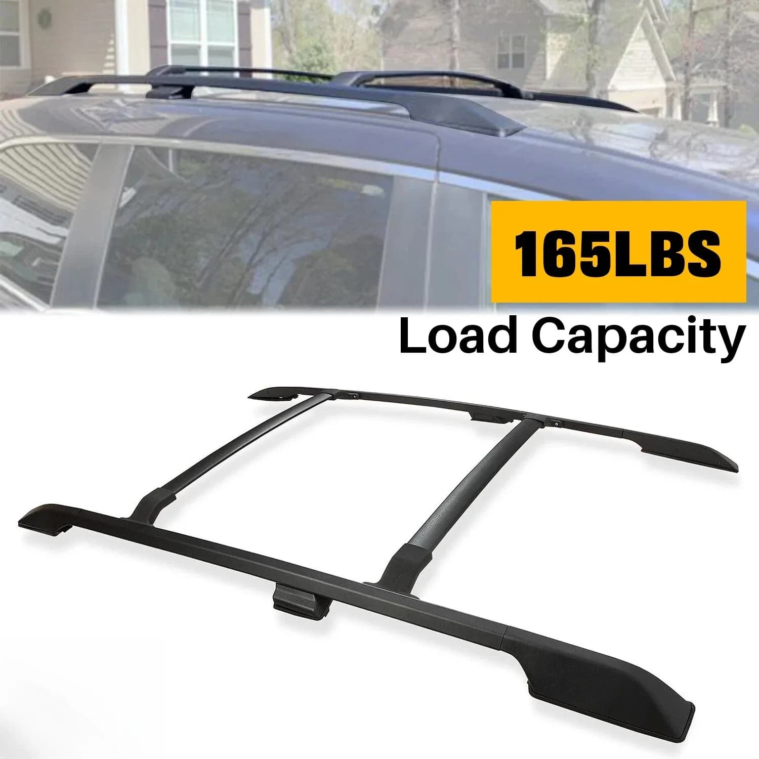 Cross Bar Roof Side Rail Luggage Rack For Honda Odyssey 2011-2017