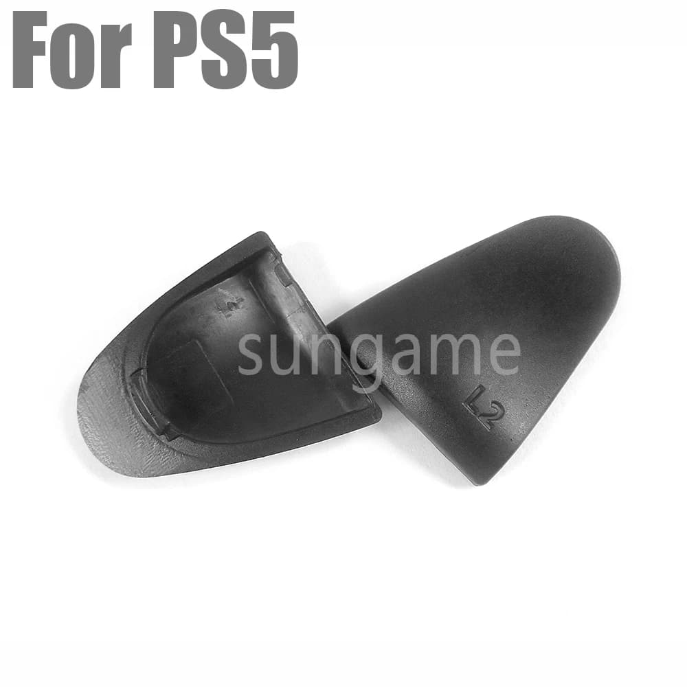 1 paio di coperture per joystick, pulsanti di estensione grilletto L2 R2 per accessori gamepad PS5