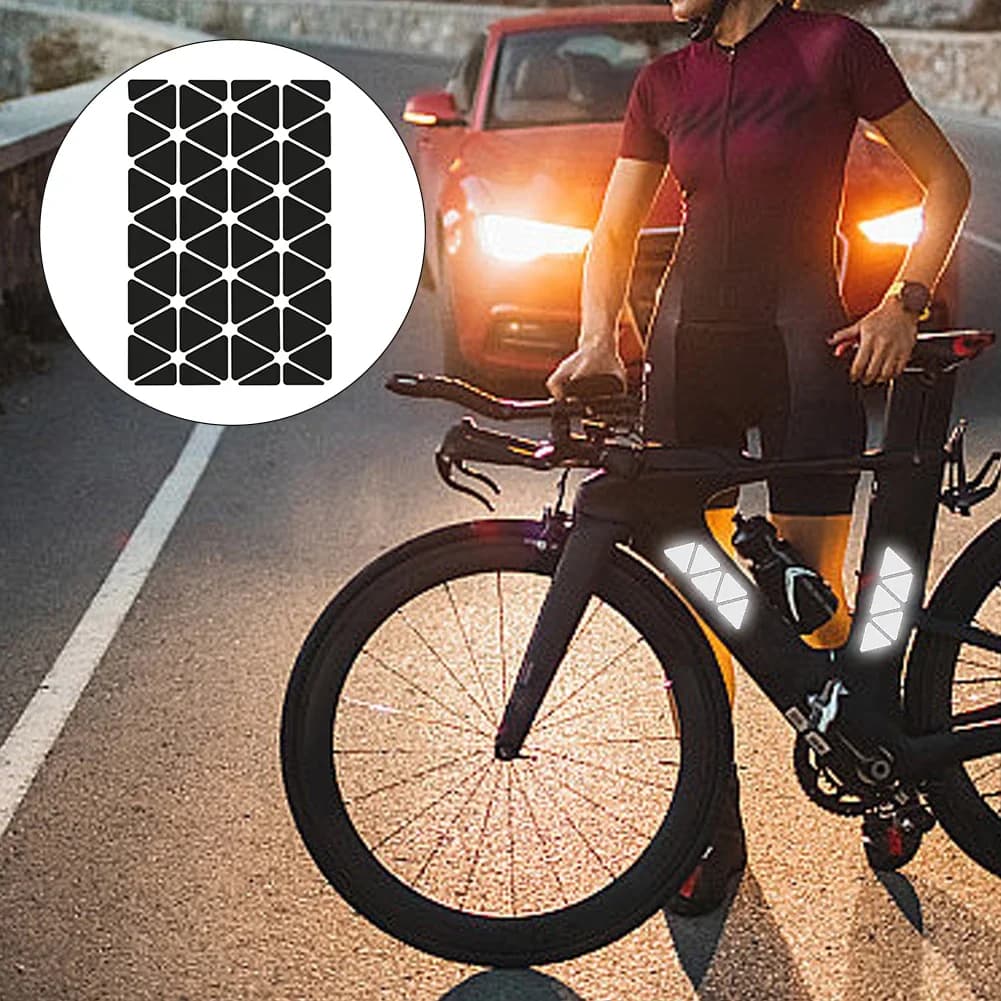 Reflective tape for black reflective safety strip for bike car Reflective adhesive for motorcycle bumper Invisible motorcycle helmets