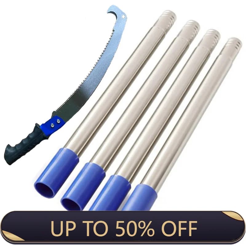 High-altitude Branch Pruning Saw SK5 Fruit Tree Branch Pruner Saw Splicing Rod Single Hook Saws Garden Telescopic Hand Tools