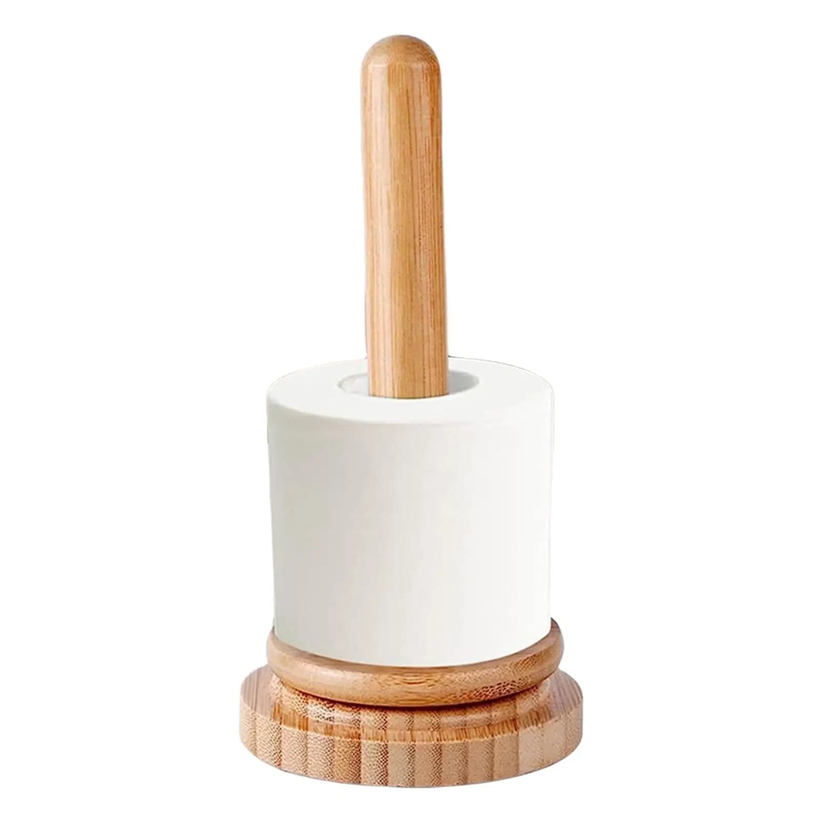 Porta Gomitoli in Legno, Organizzatore Rotante per Lana, Supporto per Filati da Uncinetto per Designer, Sarti, Hobbisti e Adolescenti