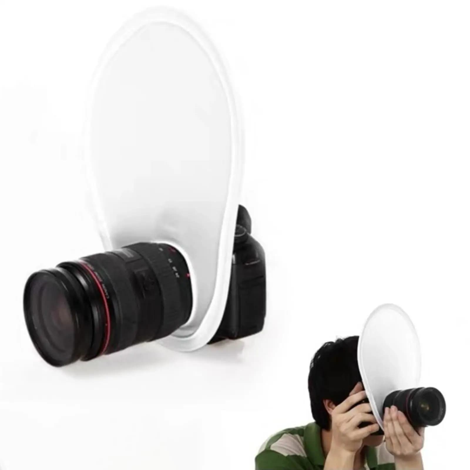 Diffusore per flash fotografico, facile installazione con borsa per il trasporto, parti pieghevoli ad alte prestazioni, comode per studio esterno e interno