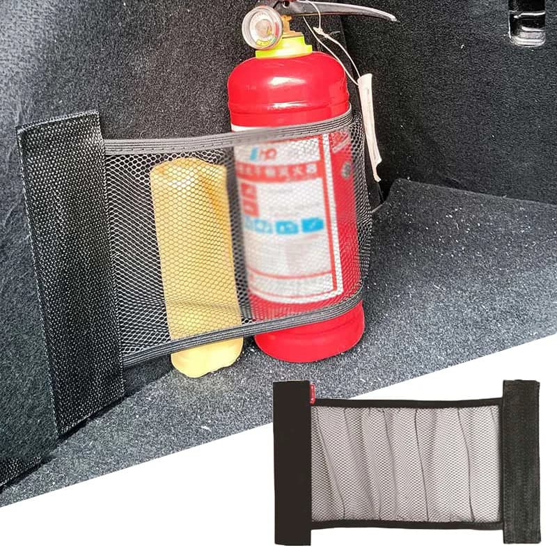 Cinghie fisse in rete elastica per bagagliaio di un'auto, portaoggetti interno per accessori Lada Granta Fl Ford Ranger