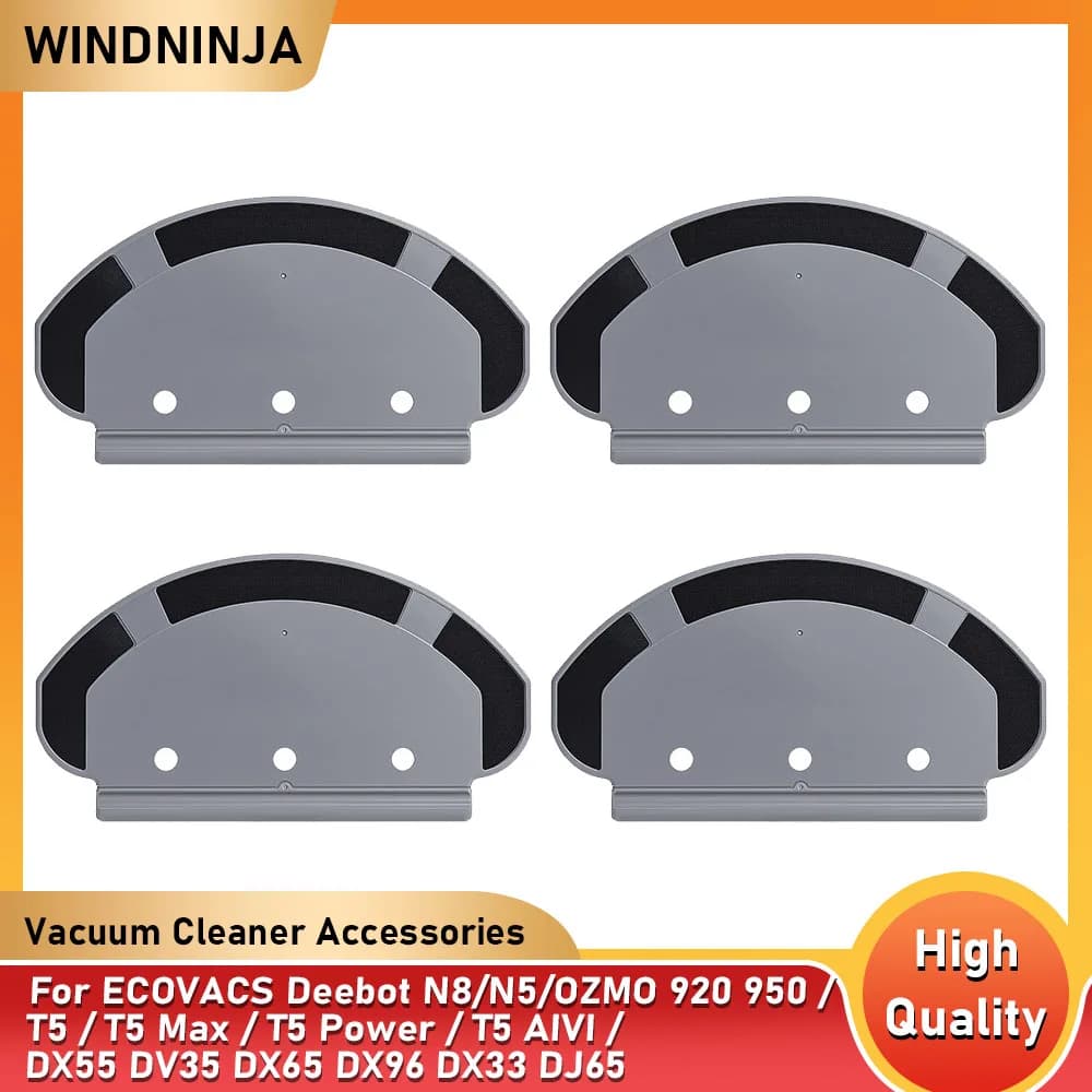 Supporto per panno lavapavimenti per robot aspirapolvere Ecovacs Deebot N8 N5 T5 T5 Max OZMO 920 950 DX55 DV35 DX65 DX96 DX33 DJ65 - Ricambi