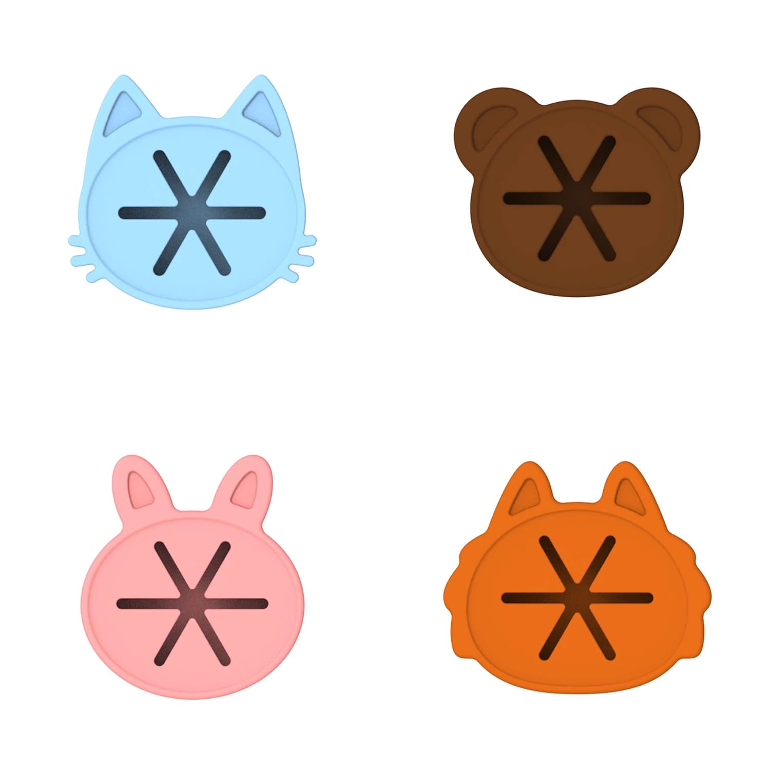 Cute Animal‑Shaped Silicone Wall‑Mounted Towel Hooks, Strong Adhesion Moisture‑Proof Sticky Hangers for Bathroom & Kitchen