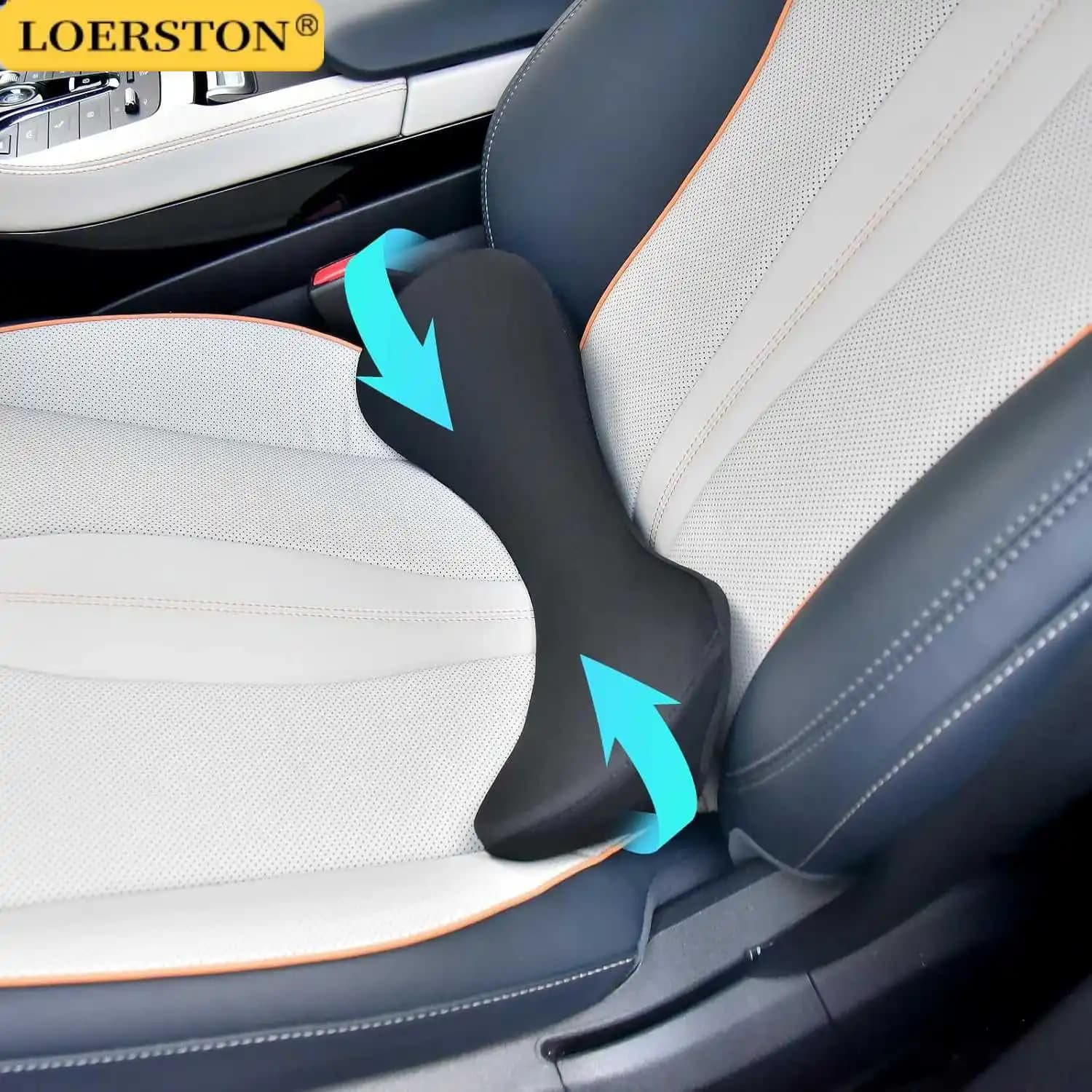 Multipurpose Lombare Cushion in Memory Foam for Office Chair and Auto Seat - Allevia il Dolore