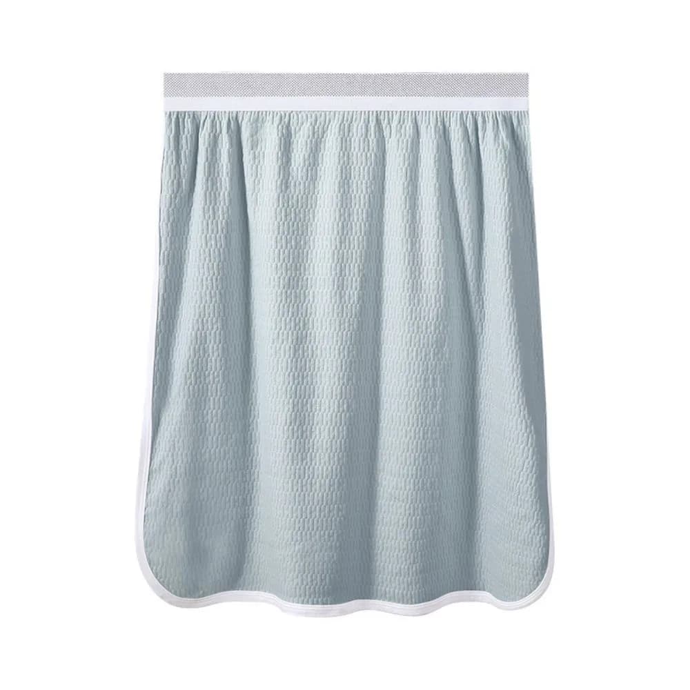 Cotton Men's Sleeping Skirt Pants Crotch Less with Buttons Male Bath Towel No Underwear Sleep Artifact Pajama Pants