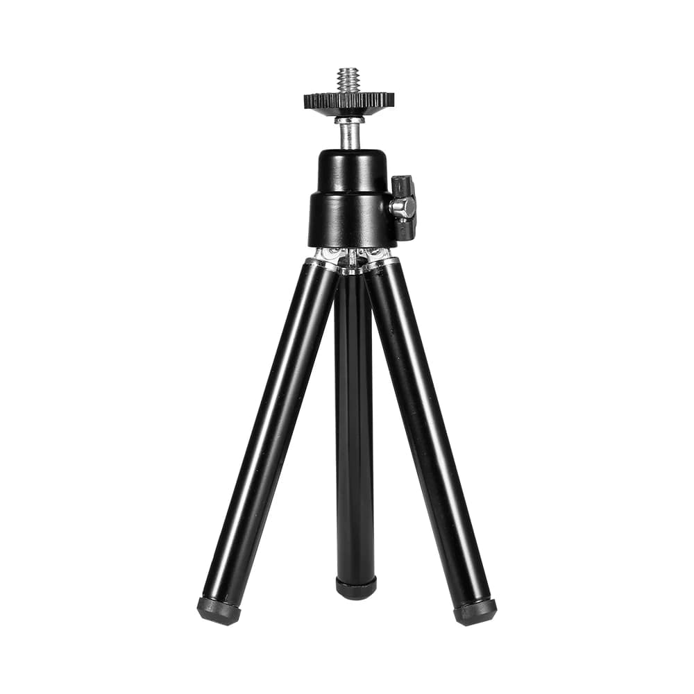 Treppiede portatile per mini webcam per smartphone Fotocamera Web flessibile leggera Supporto per webcam da tavolo Supporto per telefono Supporto da tavolo