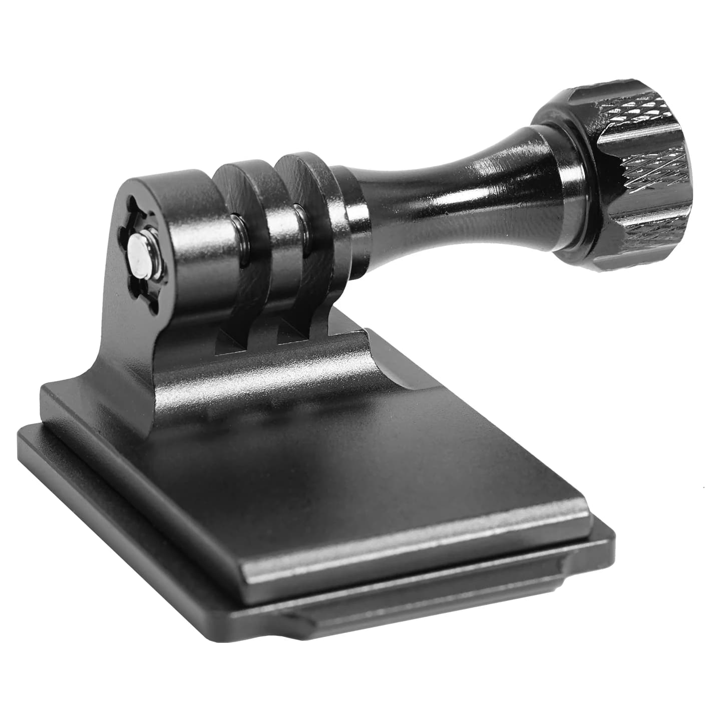 Staffa per fotocamera base per casco in alluminio per GoPro 13 12 Insta360 DJI OSMO 360 Pocket 3 Stand NVG Mount Moto Bicicletta Ciclismo