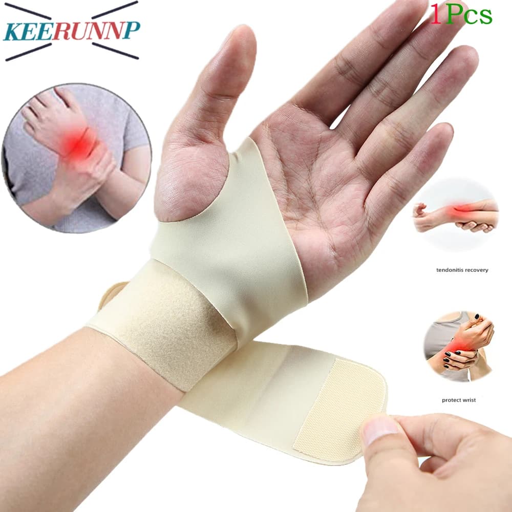 1 pz tutore da polso/avvolge cinturino a compressione da polso e supporto per Fitness distorsioni di sollevamento pesi-braccialetti regolabili per donna uomo