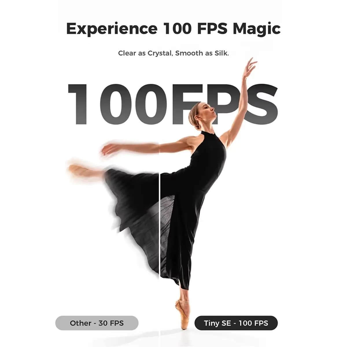 “QUALITY EXCELLE“1080P 100FPS Webcam for PC, AI Tracking PTZ Streaming Camera with 1/2.8" Sensor, Gesture Control, Dual ISO, HDR
