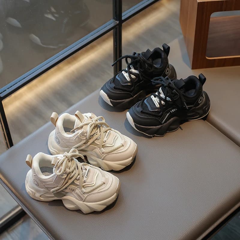 Scarpe Sportive per Ragazzi e Ragazze, Calzature Multifunzionali alla Moda per Bambini, Traspiranti e Antiscivolo per Corsa e Uso Quotidiano