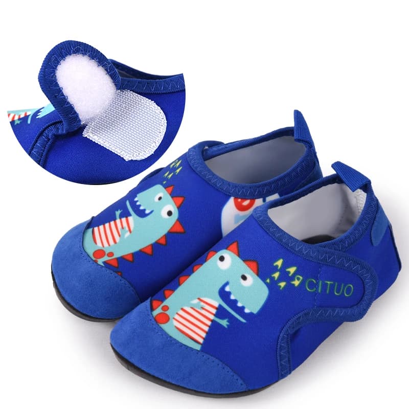 Beach Shoes for Kids Water Sports Socks Swimming Dinosaur Cartoons Children Anti-slip Fitness Yoga Dance Surf Diving Diving Shoes