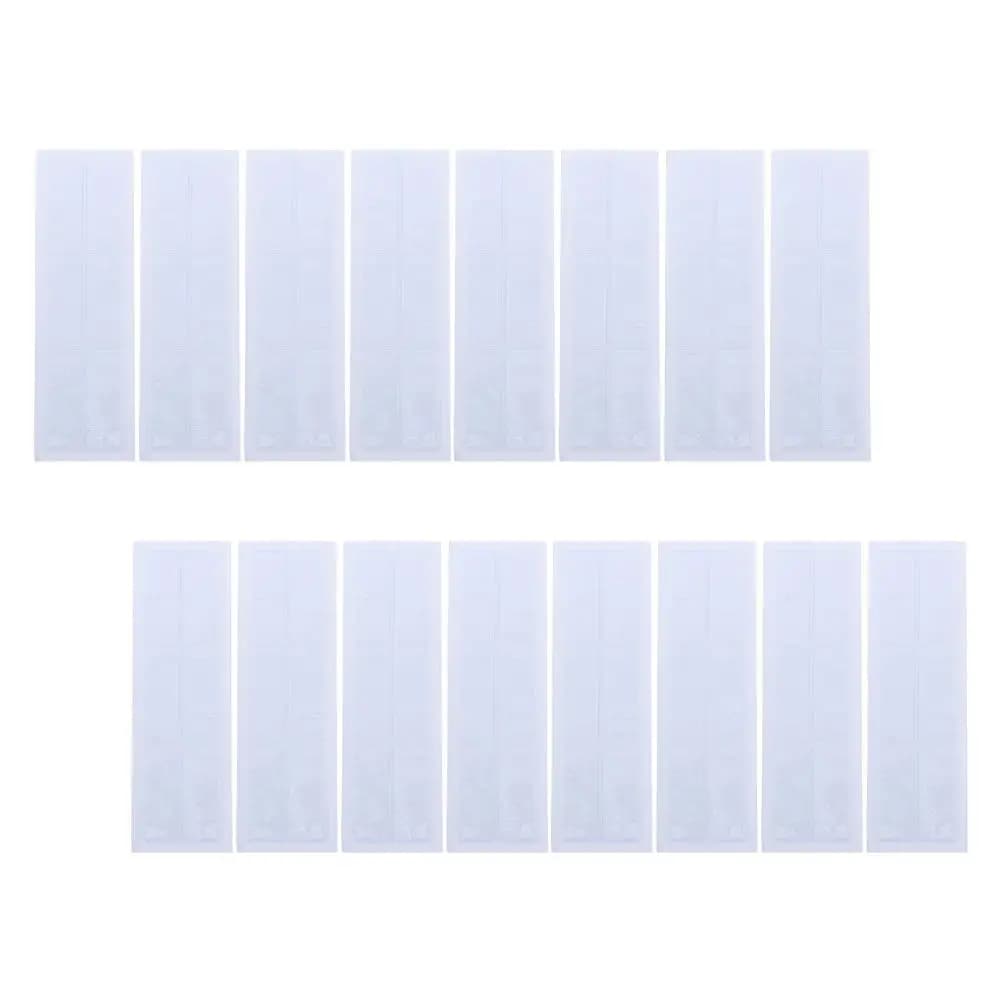 40 set di portaetichette autoadesivi trasparenti, tasche per schede in plastica trasparente per scaffali, armadi, cassetti, biblioteche
