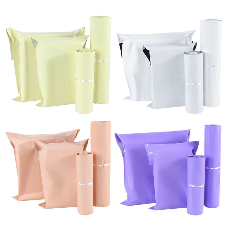 10 sacchetti postali sigillanti autoadesivi per spedizione espresso, sacchetti postali impermeabili per abbigliamento, sacchetti per imballaggio per piccole imprese