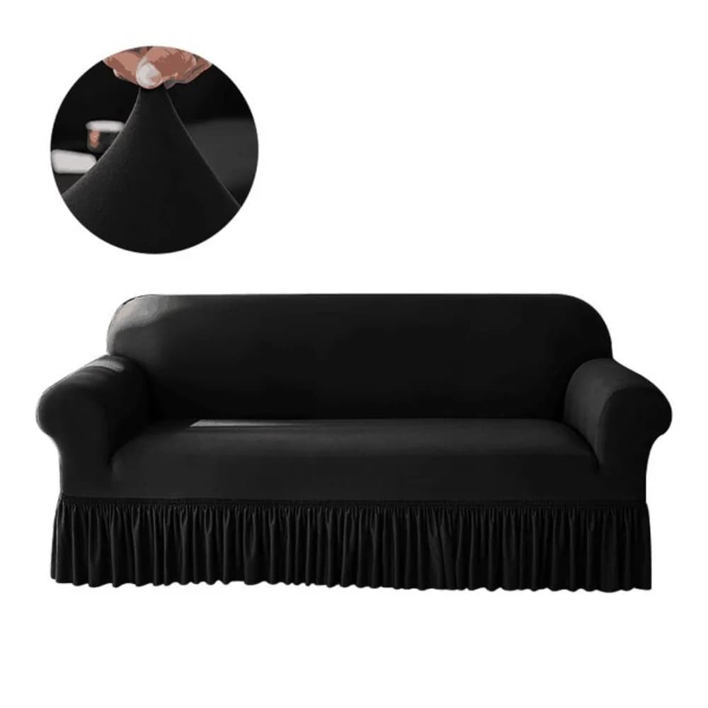 Dustproof Stretch Sofa Slipcover Soft Elastic Non-slip Sofa Cover Full Coverage 1/2/3/4 Seat Full Cover Sofa Cover Bedroom