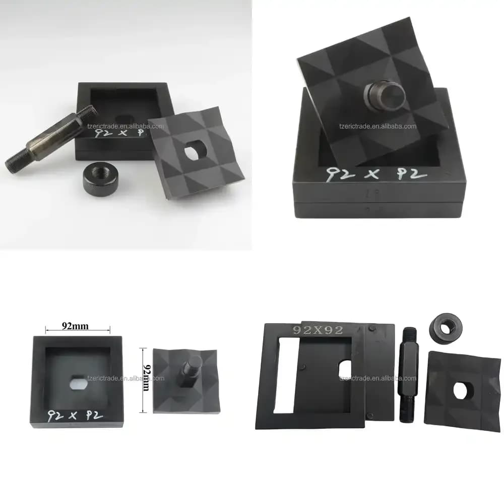 Set di Utensili Idraulici Personalizzati SYK-8/15 per Punzonatura, con Stampi per Fori Quadrati 92x92mm