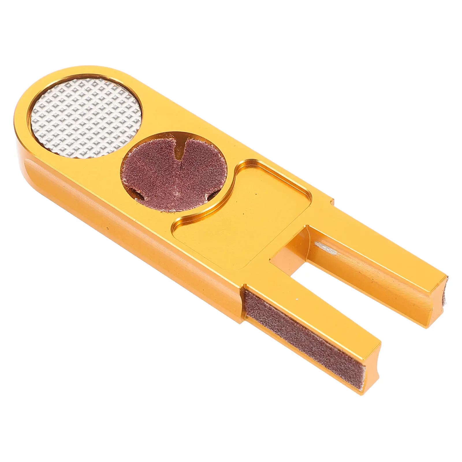 Strumento Modellatore e Rifinitore per Punte di Stecche da Biliardo a Forma di U in Alluminio, Multifunzionale, Leggero e Portatile per Riparazione e Manutenzione