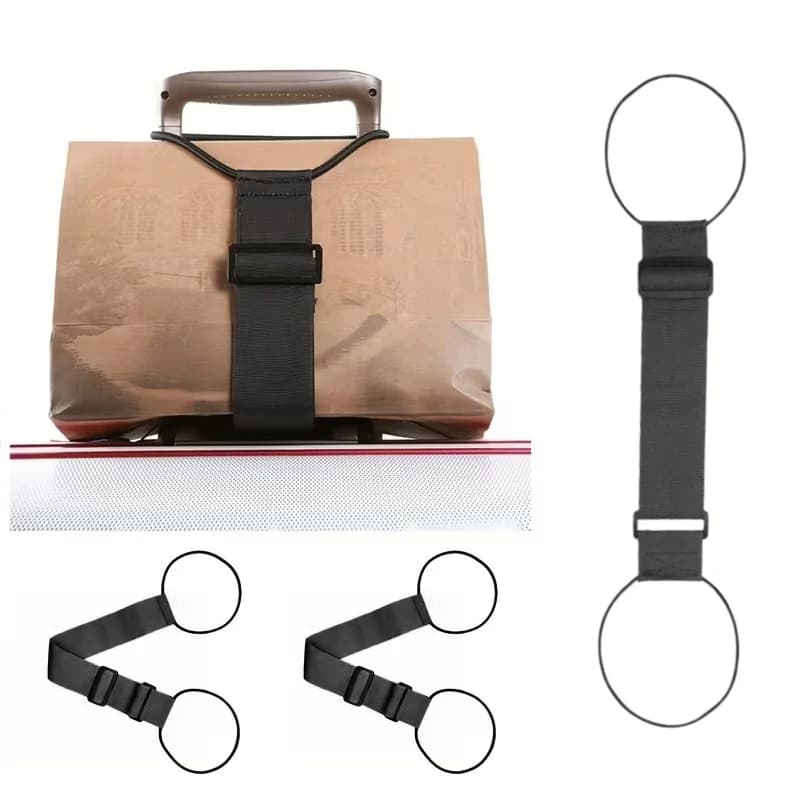 2/1pc Elastic Luggage Strap Adjustable Suitcases Bungee Carrier Luggage Travel Safety Belt Airport Business Trip Accessories
