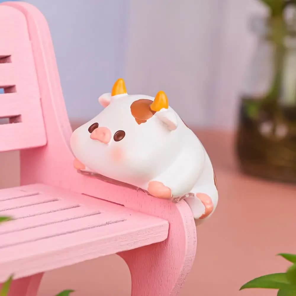 Panda Maiale Monitor per computer Decorazione Bordo del tavolo Schermi TV Ornamenti di piccoli animali Miniature di cartoni animati Figurine di console centrale