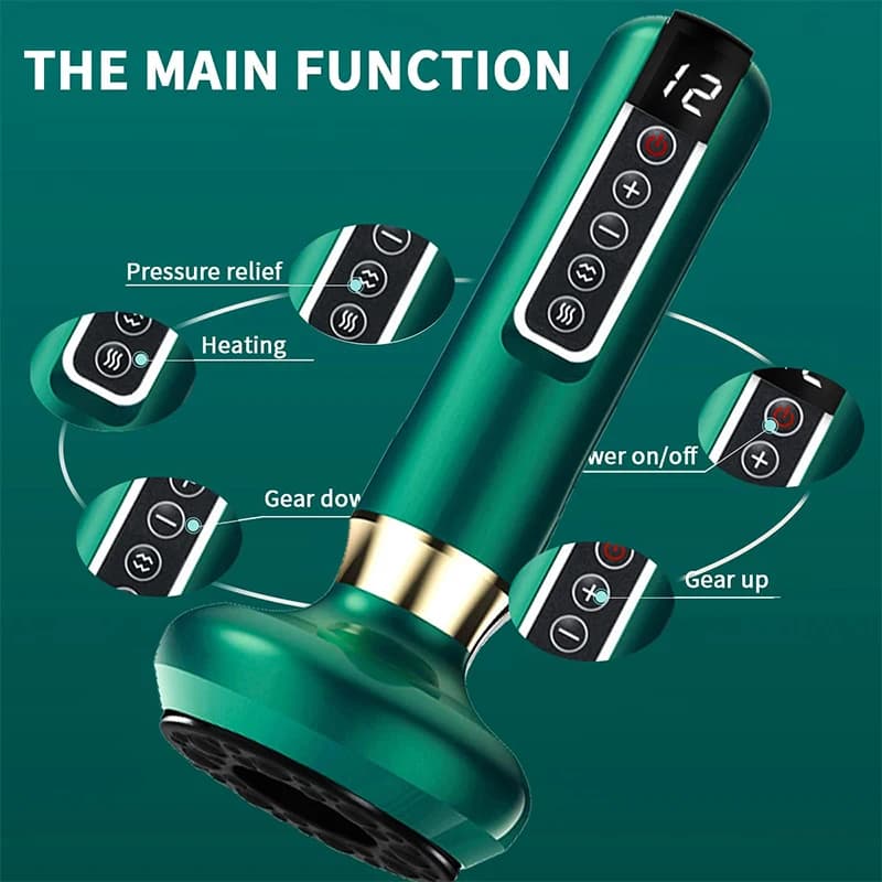 Electric Vacuum Cupping Massage Body Cups Anti-Cellulite Therapy Massager for Body Electric Guasha Scraping Fat Burning Slimming