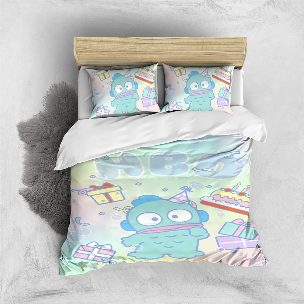 Set H-HANGYODON, Home Style, Soft Cotton, 3 Piece Bed Set, Student's Dormitory Gift