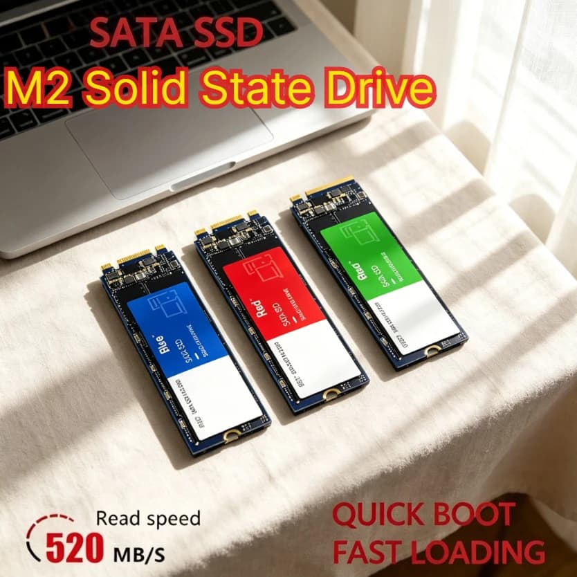 Original New SATA M2 2280 SSD High Speed Read Write Internal Solid State Drive Large Capacity Storage Disk For Laptop Desktop PC