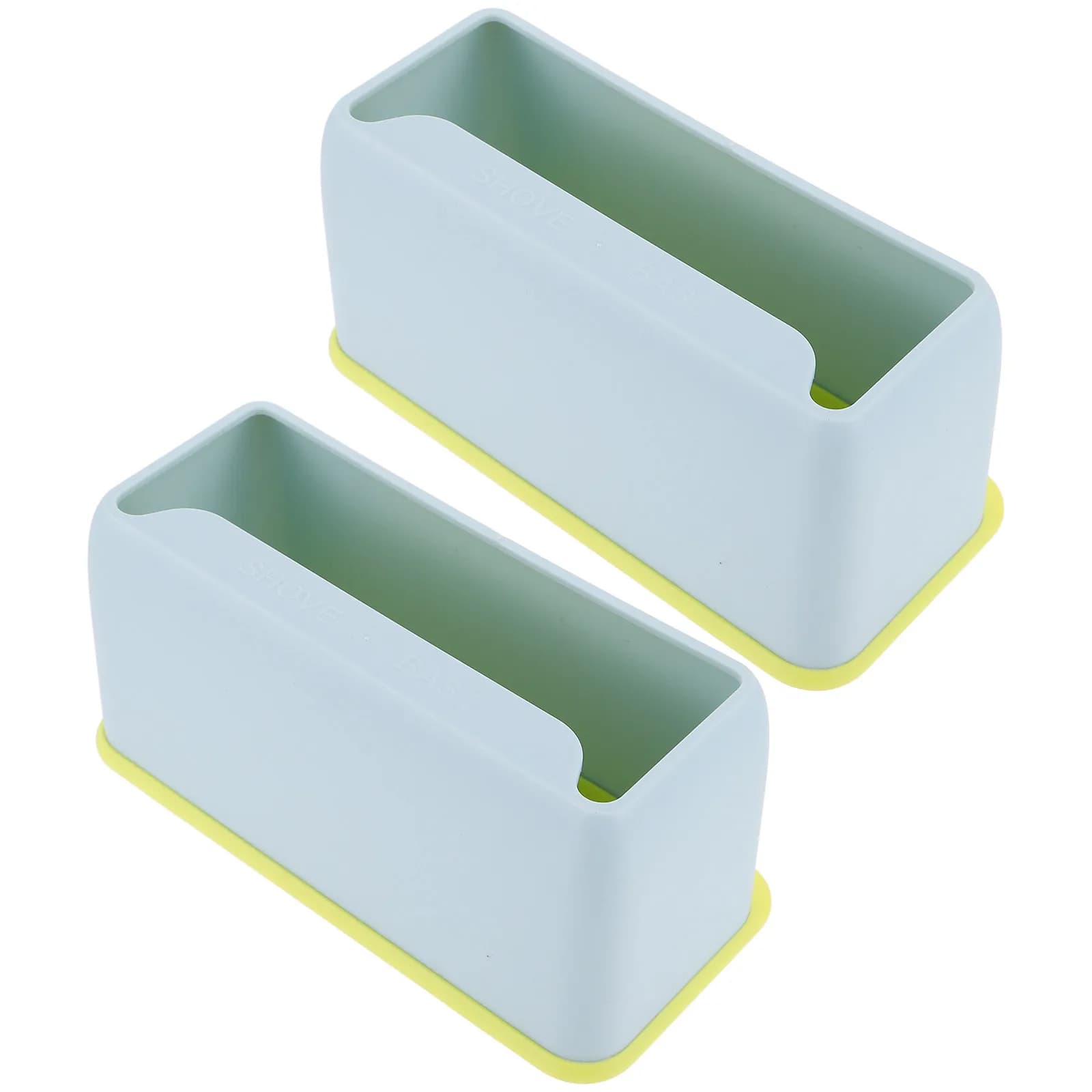 2Pcs Cat Litter Scoop Holder Premium Plastic Wear-Resistant Scooper Stand for Easy Residue Collection Tidy Floor Maintenance