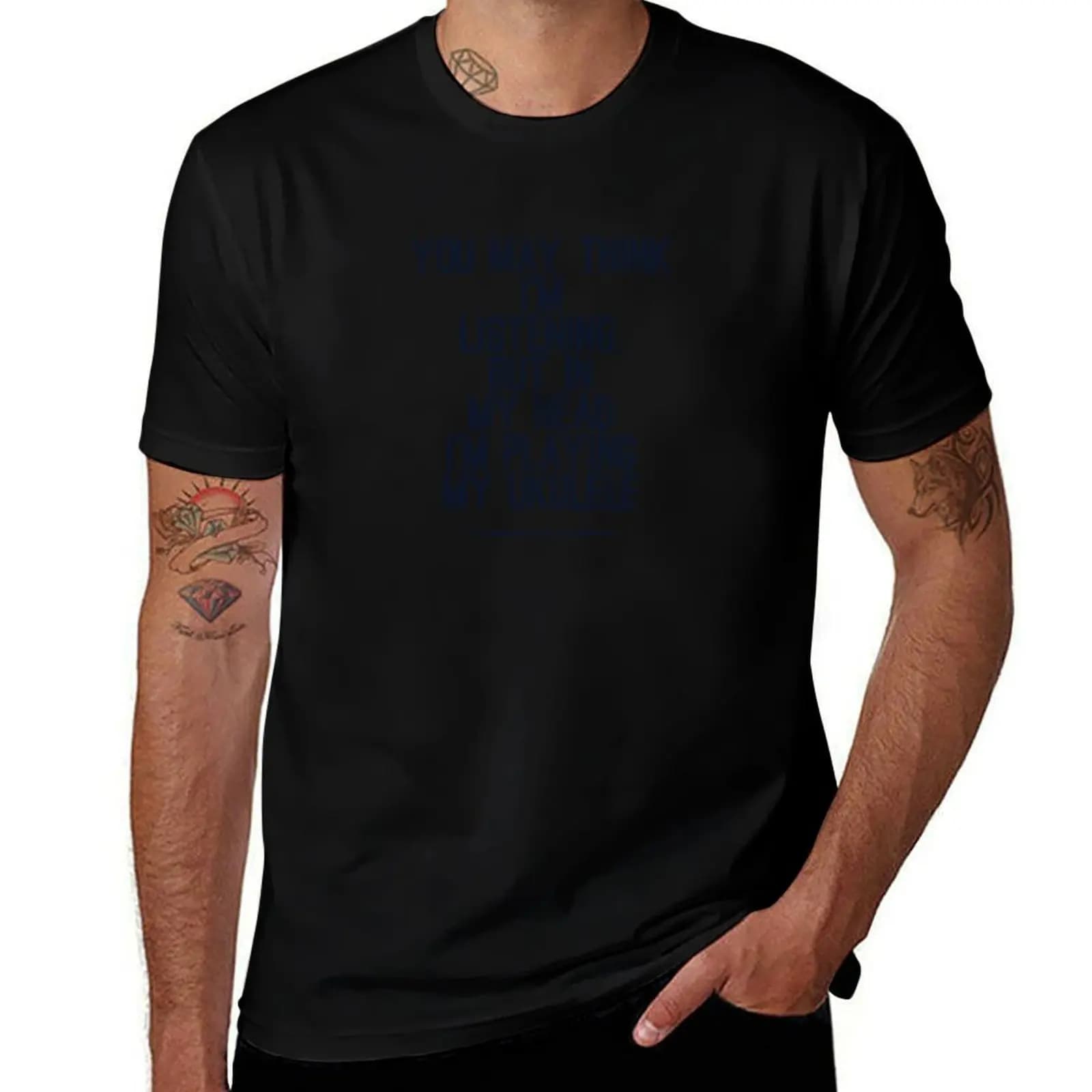 In my head; T-shirt Ukulele, comoda maglietta basic con scollo rotondo