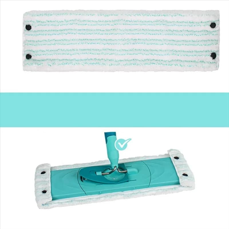 Confezione da 3 panni in microfibra CKFAM-3 per Leifheit Clean Twist Mop, panni di ricambio lavabili e riutilizzabili