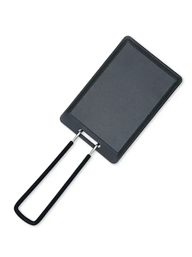 Mini Camping Frying Pan Portable Outdoor Grill Pan, Travel Hiking Picnic BBQ Cookware Barbecue Tool