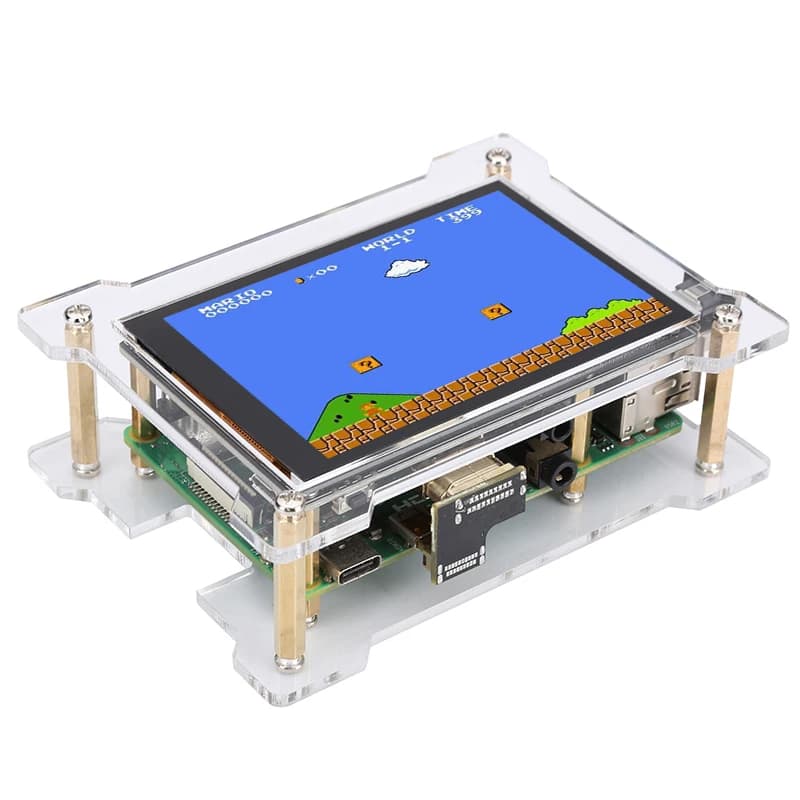 New 3.5 Inch USB HDMI LCD Display Capacitive Touch Screen 480x320 for Raspberry Pi 4 Model B 3B +