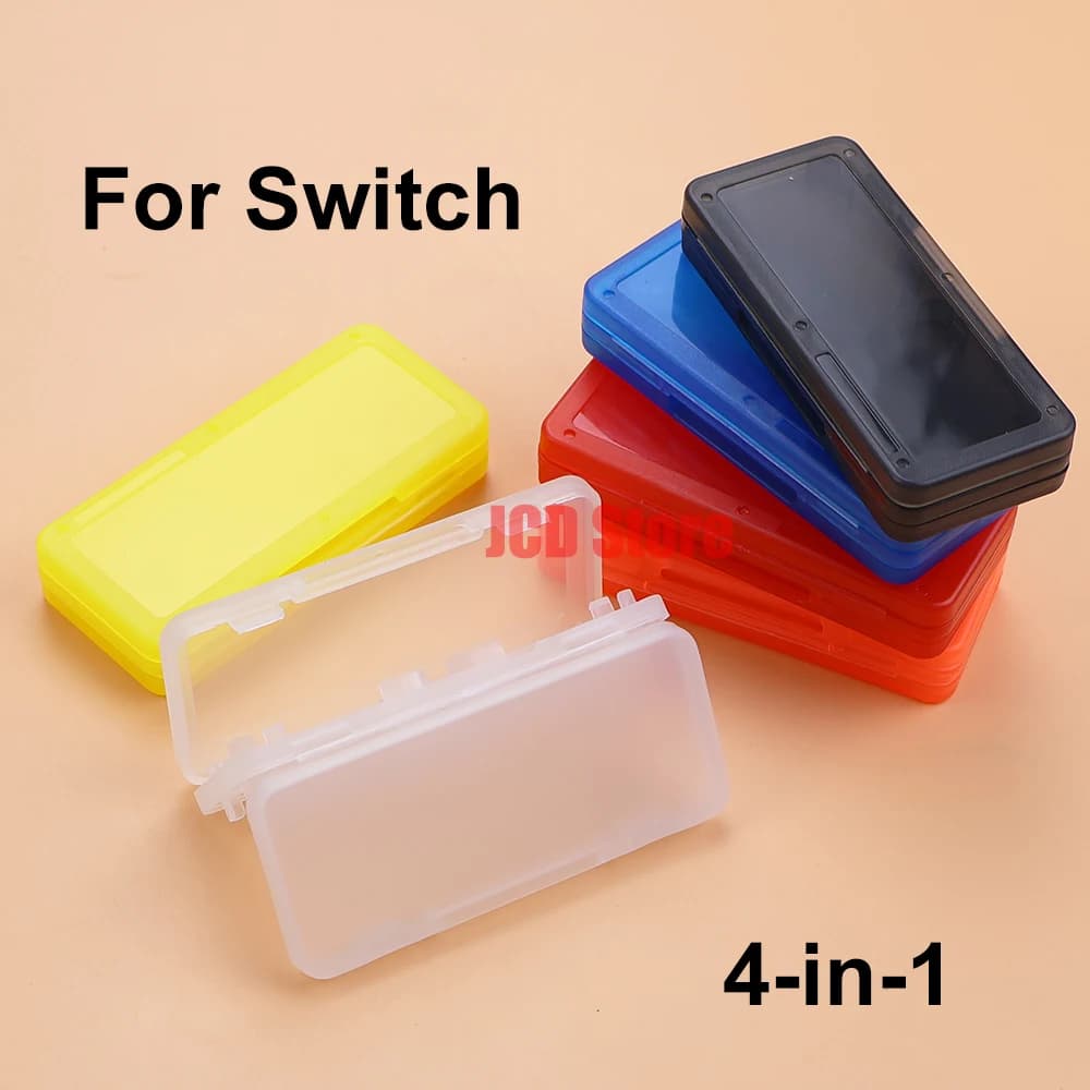Per schede di memoria Micro SD Carte da gioco 4In1 Per slot per cartucce Switch Scatola di immagazzinaggio di carte da gioco Custodia per carte da gioco