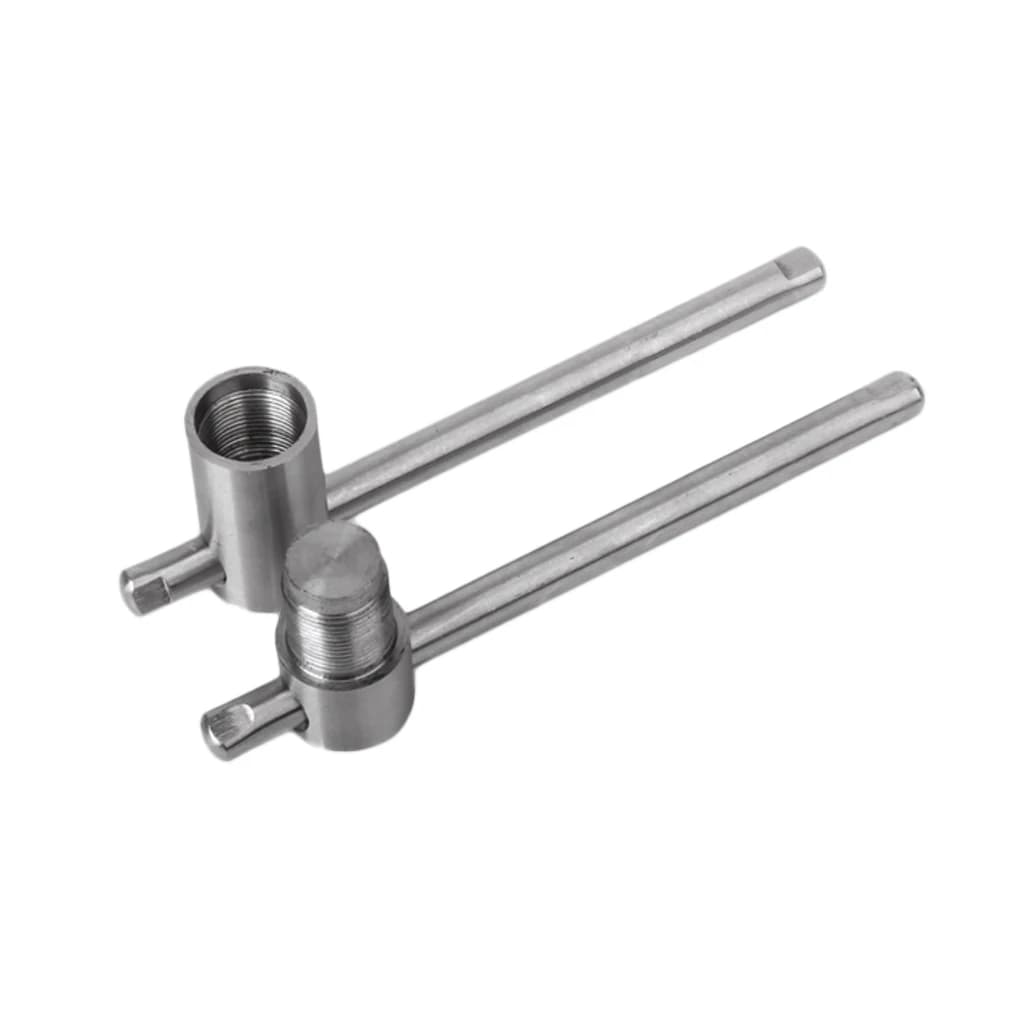 Pool Cue Tip Shaper Metal Press Tool Durable Stainless Steel Handle Design for Billiard Tip Shaping and Upkeep