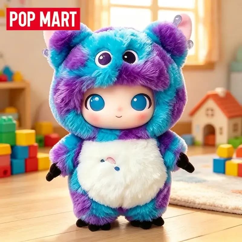 POP MART DIMOO WORLD PIXAR Series Vinyl Plush Pendant Blind Box Guess Bag Mystery Box Toys Doll Ornaments Gift Collection