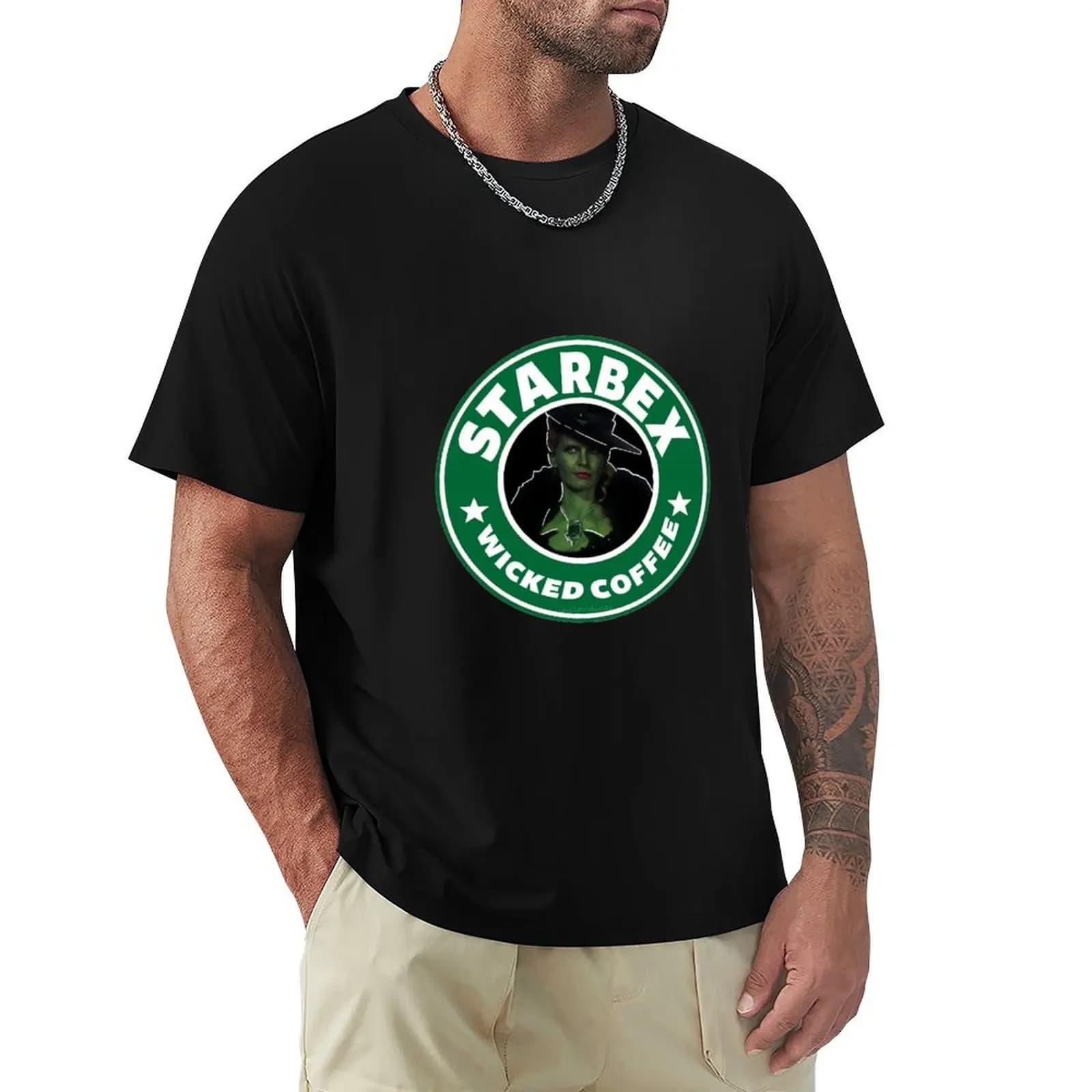 Starbex - T-shirt ispirata a Rebecca Mader e Zelena, maglietta traspirante da lavoro
