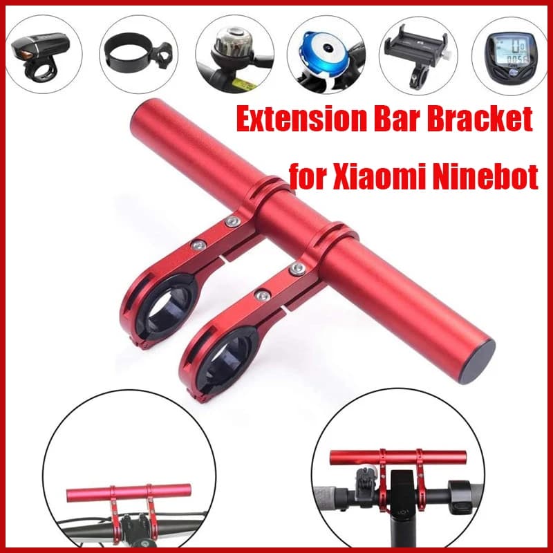 Estensione estensione manubrio per bici da bicicletta Ninebot Es1 Es2 per Xiaomi M365 1S Pro 2 Mi 3 parti staffa barra scooter elettrico
