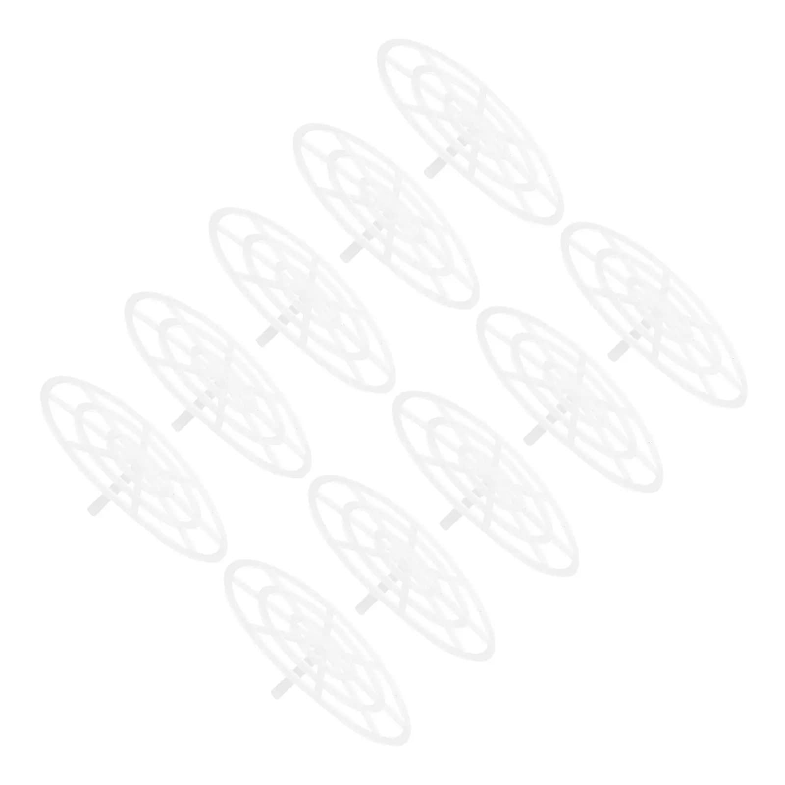 Set of 10 Plastic Plates for Fermentation with Unique Grid Design, Space Saving and Easy to Clean, Sottaceto Bar Tool