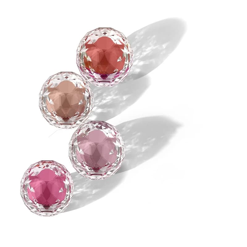 4 pcs Transparent Vacuum 15g A Shape of Round Ball Balm for Lips Container Empty Crystal Lip Lipstick Flame Cosmetic FAI From The Eyeliner Shade