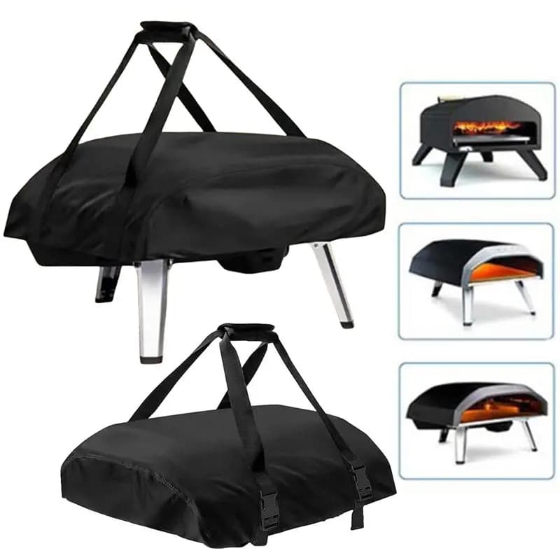 210D Outdoor Pizza Oven Cover Compatible with Ooni Koda 12/16 - Sunscreen Dustproof Waterproof Grill Case BBQ Accessory