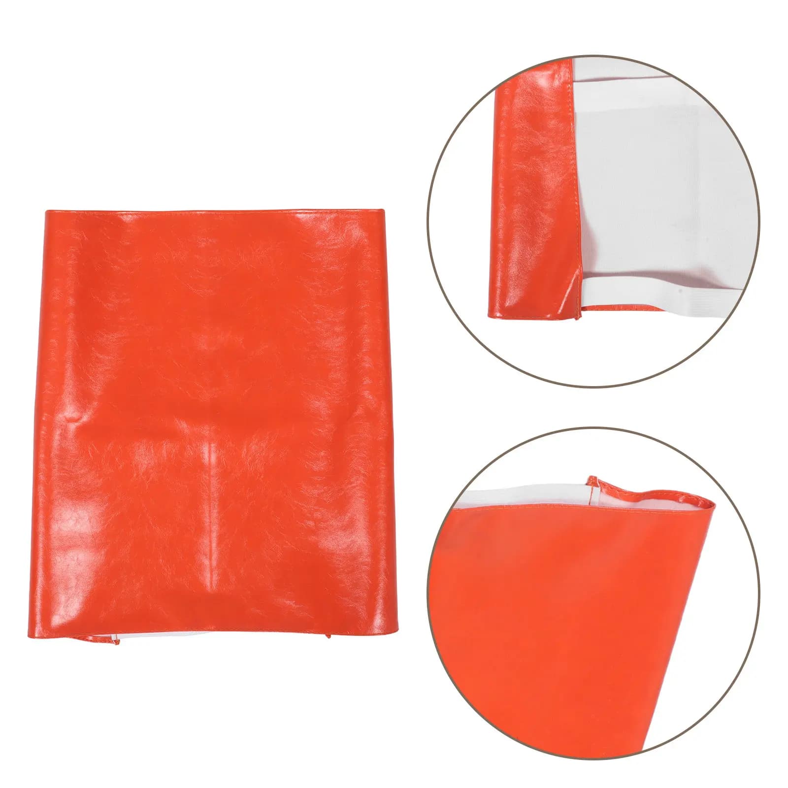 Coprigambe per Poltrona Odontoiatrica, Cuscinetto Elastico Arancione Impermeabile, Lavabile e Riutilizzabile, Tappetino Protettivo Antipolvere per Clinica