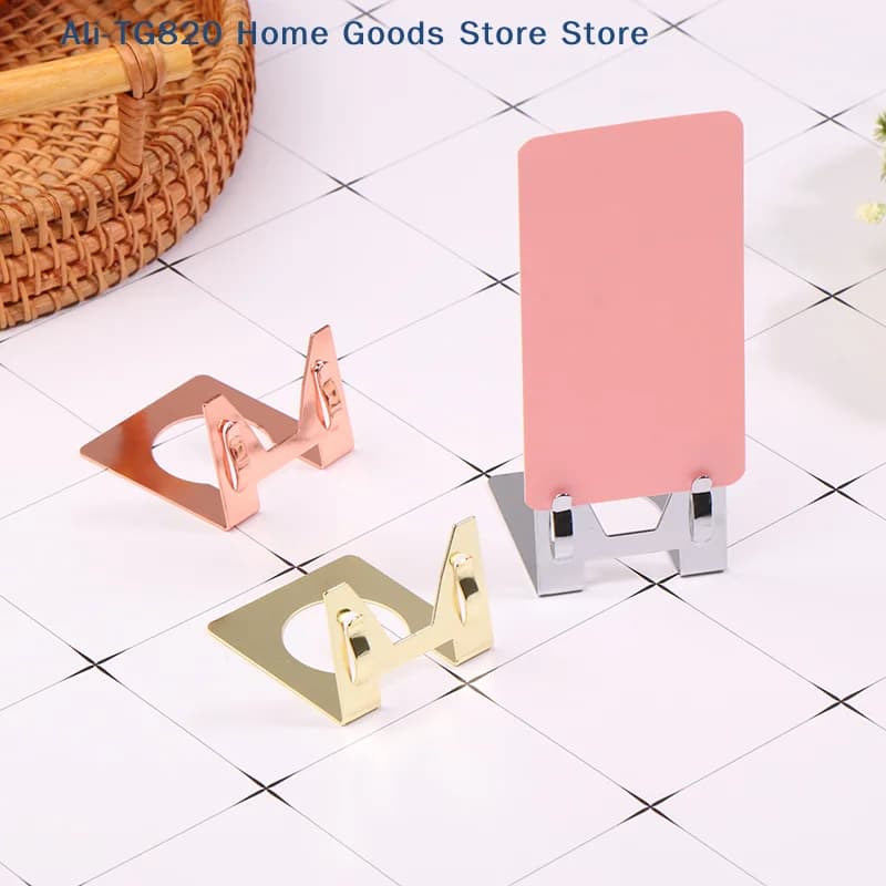 Clip per etichette prezzi in metallo [TG820], porta numeri da tavolo, porta cartellini con nomi per alimenti, per negozi al dettaglio e supermercati