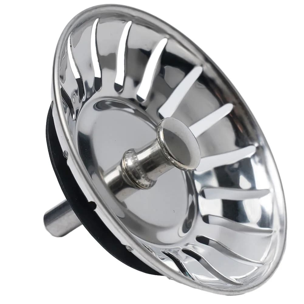 1pc Filtro Premium In Acciaio Inox Sostituzione Lavello Della Cucina Filtro Tappo di Scarico Dei Rifiuti 80 millimetri Scolapiatti Cestello Leach Rifiuti