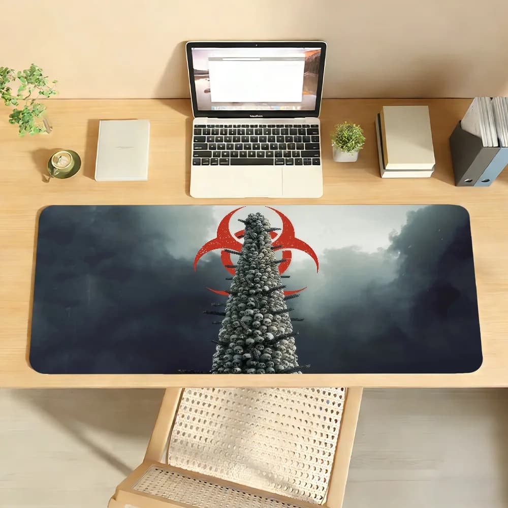 Tappetino per mouse XXL in gomma con bordo bloccabile antiscivolo, per PC, laptop, tastiera, ufficio, gaming - Tema Film 28 Anni di Dopo