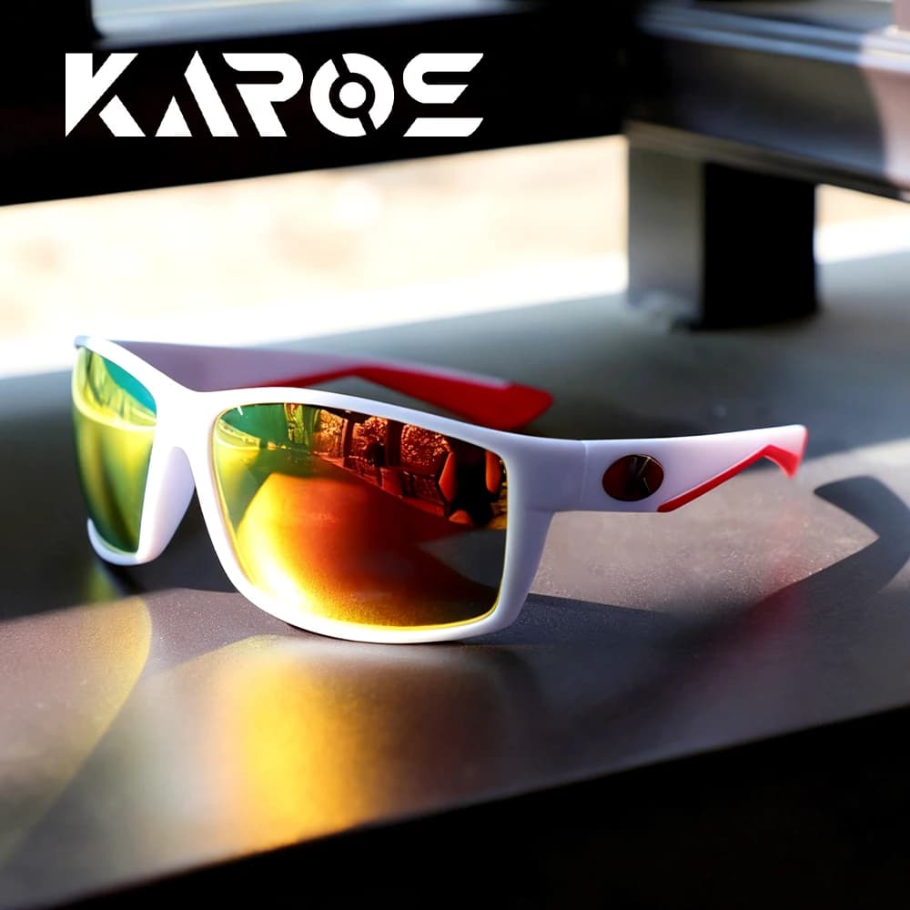 Polarized Oval Sunglasses KAROS for Men and Women, for Guide and Fishing, Signed Luxury Sunglasses, UV400 Anti-Reflection