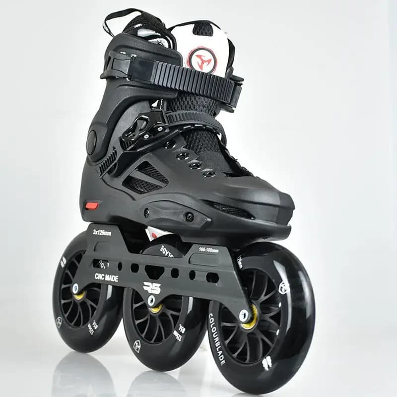 Scarpe da pattinaggio a tre ruote fuoristrada, pattinaggio a rotelle da corsa per adulti, pattinaggio a rotelle per adulti, pattinaggio a rotelle per bambini