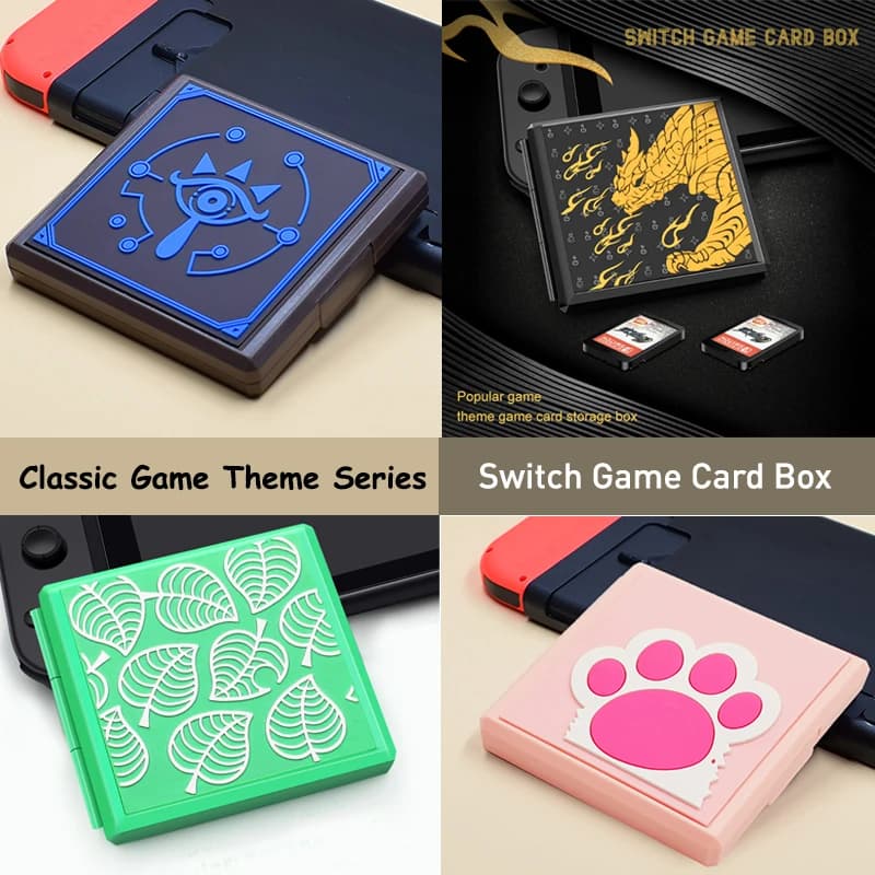 Per Nintendo Switch OLED Hard Game Card Case Storage Box per Nintendo Switch / Switch lite accessori di gioco
